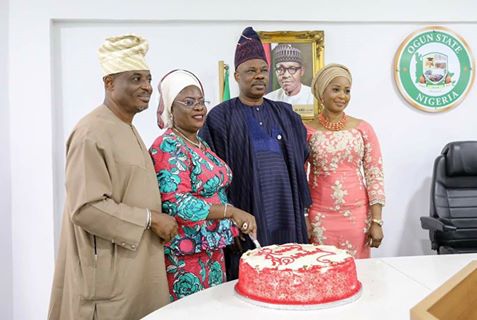 Amosun Eulogises Deputy as She Clocks 57