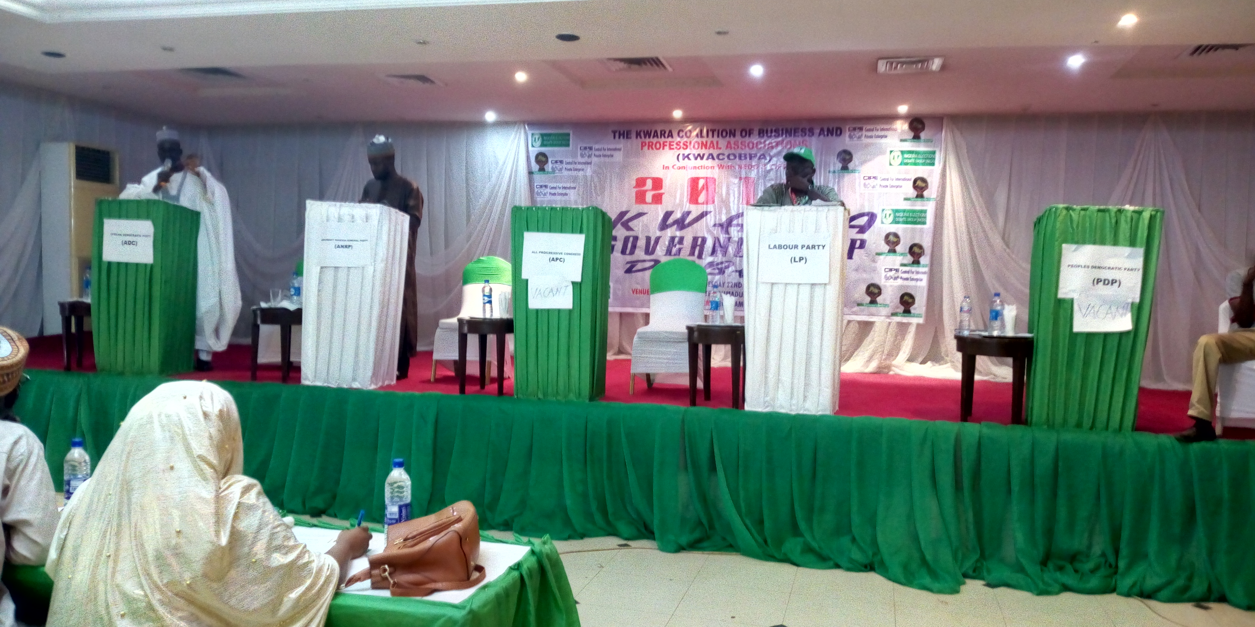Again! Kwara APC, PDP Candidates Shun Governorship Debate