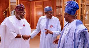 Amosun, Akinlade Meet Buhari In Aso Rock