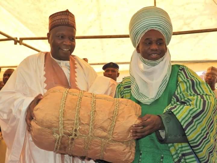 Sallah: Gombe Bubbles As Emir Pays Homage Governor Yahaya In Government House