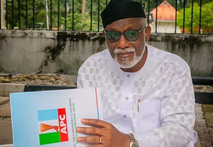 Ondo 2020: Akeredolu Picks APC Nomination Form
