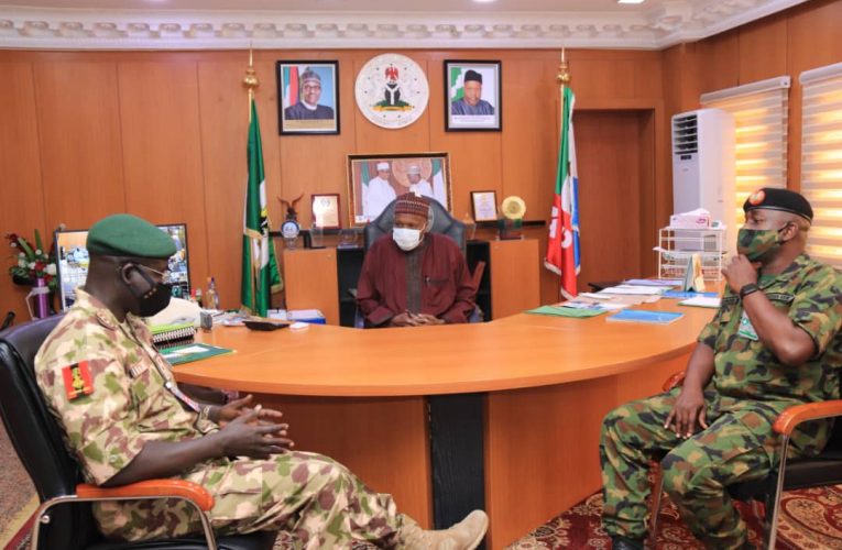 Gombe Governor Receives Chief of Army Staff
