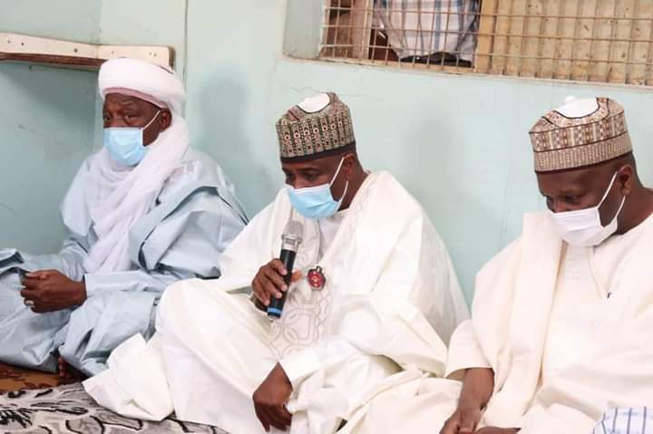 Governor Tambuwal Pays Condolence Visit to Gombe over demise of Usman Faruk
