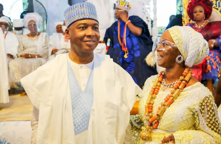 Kwara PDP Celebrates Toyin Saraki As She Bags Traditional Title in Lagos