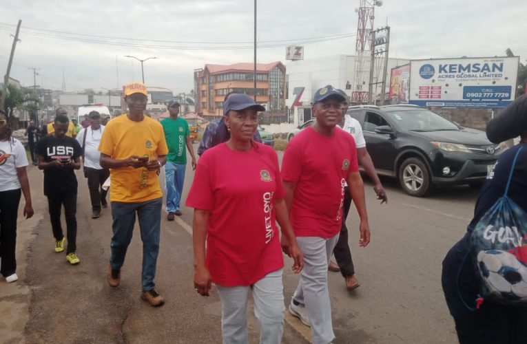 Olivet Alumni Holds Physical Fitness Exercise In Ibadan