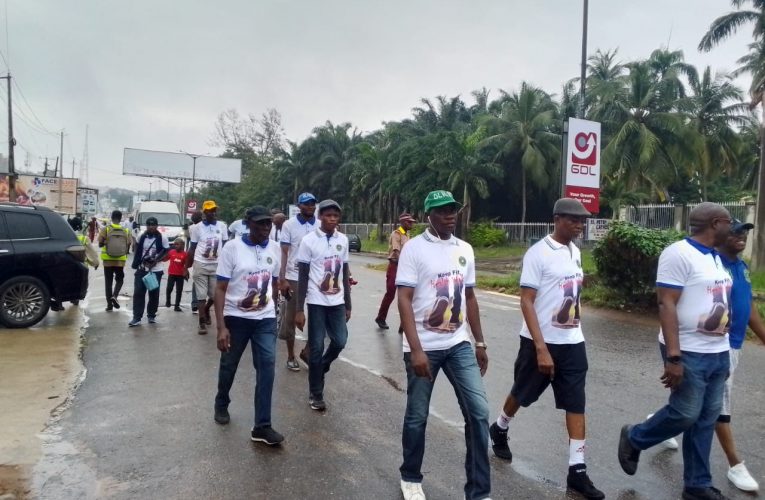 Olivet Heights Alumni Holds Health Walk In Ibadan