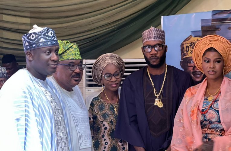 Kwara Deputy Governor, Speaker, Political Bigwigs Grace Razaq Owolabi’s Son Naming Ceremony