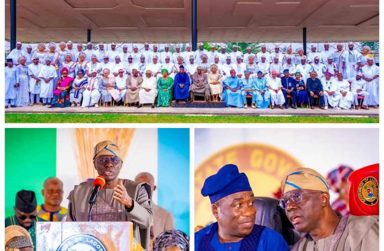 Sanwo-Olu Swears in 57 Council Chairmen, Says Lagos LGs Now Have Full Autonomy