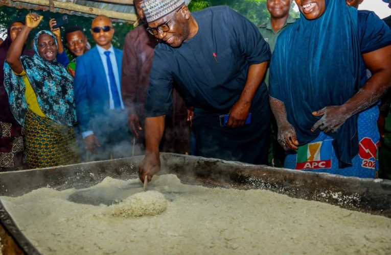 Governor Abdulrazaq Inspects Ongoing Rural Roads