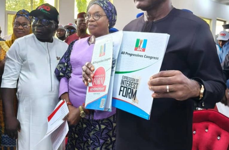 Ekiti 2026: Oyebanji Picks APC Expression of Interest Form