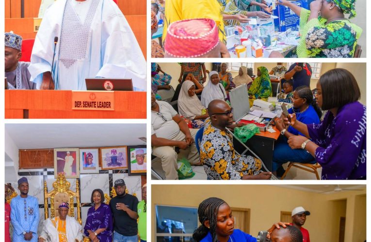 Aged, PLWDs, Children Benefit Senator’s Ashiru Free Medical Outreach