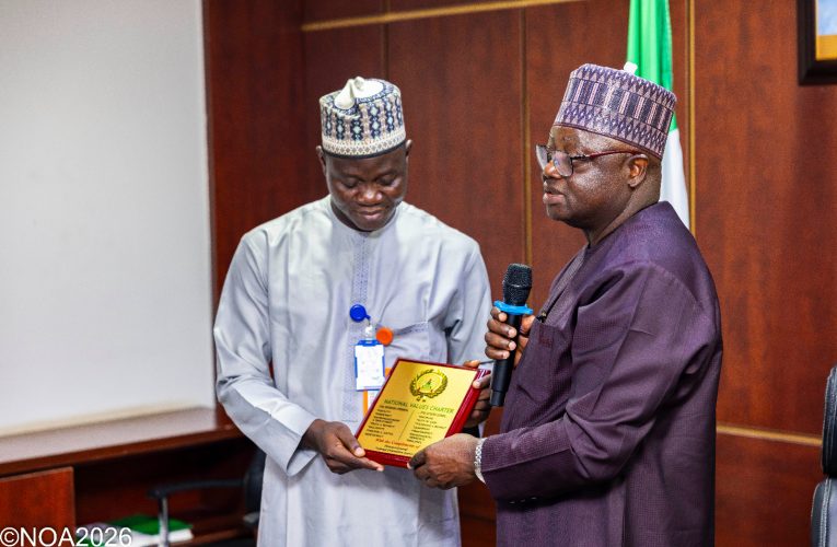 NGIJ Pays Courtesy Visit To National Orientation Agency DG in Abuja