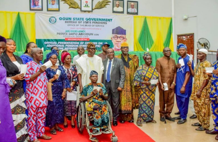 Ogun Retirees To Get 280% Rise Under New Pension Scheme