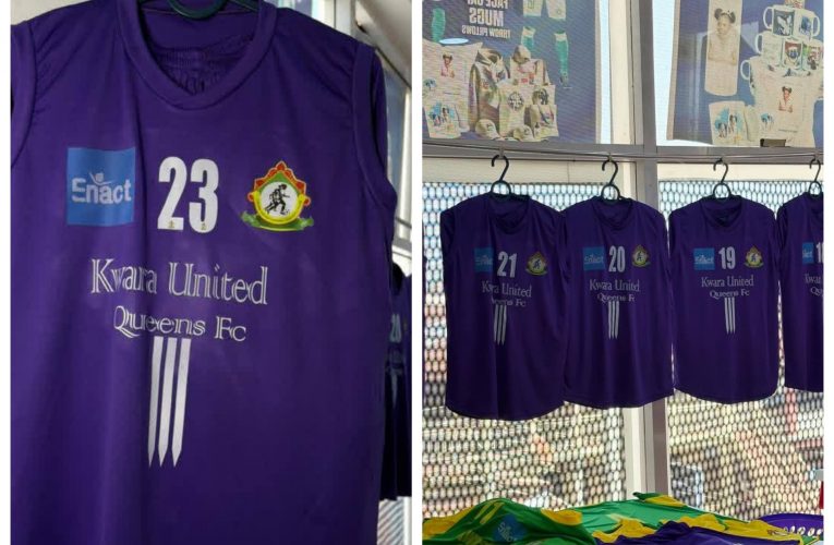 Kwara United Queens FC Appreciates ENACT for 2026 Season Kit Sponsorship