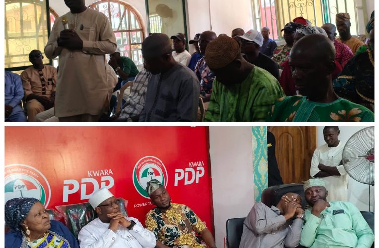 Lawal-Oko-Ode Declares for Rep, Meets Kwara PDP Exco