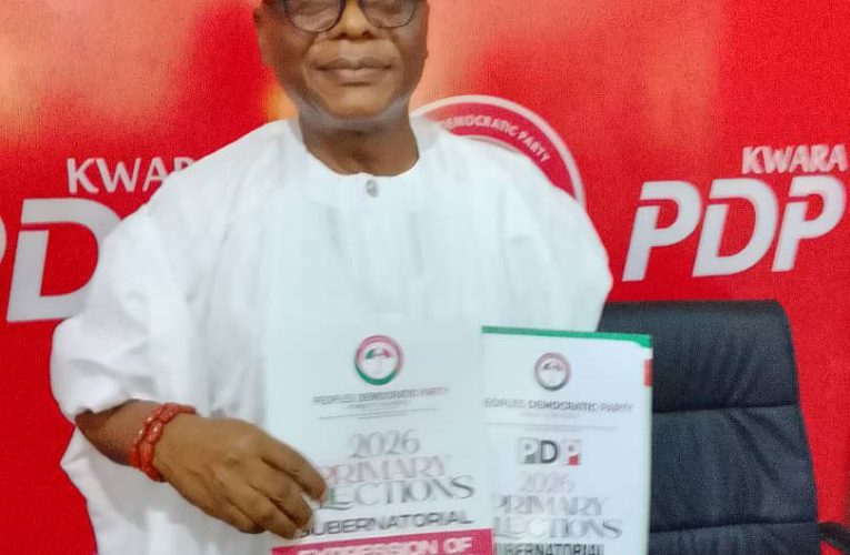 Kwara 2027: Sheni Ibiwoye Picks PDP Nomination Forms