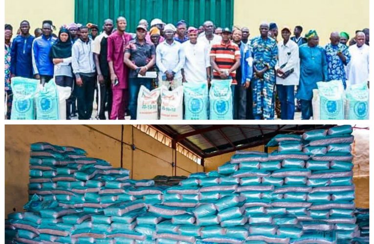 Engr CO Adebayo Supports Over 250 Kwara Farmers