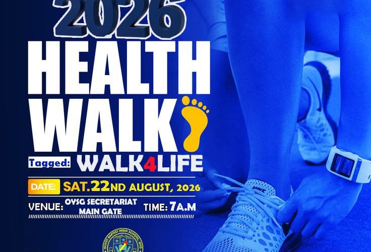 Olivet Baptist High School Alumni Set for 5th Annual Health Walk in Ibadan