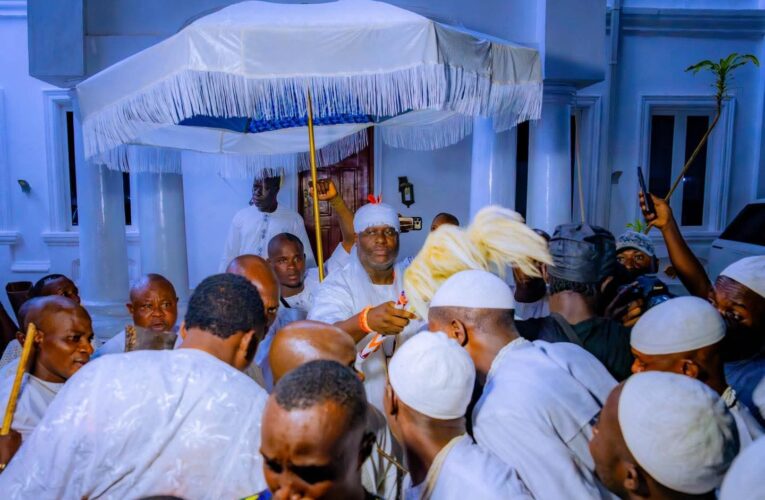Ife Agog As Ooni Prays at 2026 OLOJO FESTIVAL
