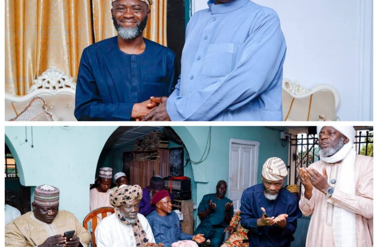 Ajakaye Shines in Offa, Meets Chief Imam, Muslim Leaders