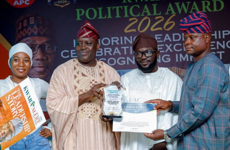 9japarrot Wins Kwara Digital Media Platform of the Year Award