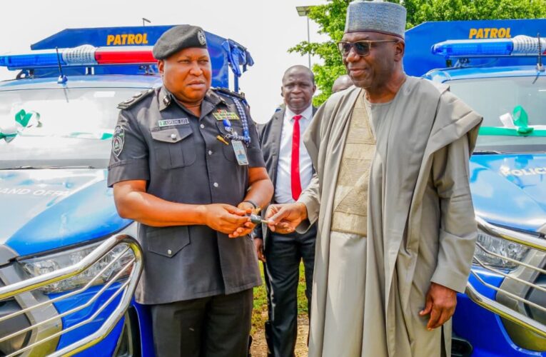 Governor AbdulRazaq Donates Additional 25 Vehicles to Kwara Police Command
