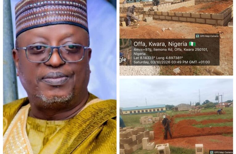 Senator Ashiru Commences Construction ICT Centres in Oke-ero, Offa LGs
